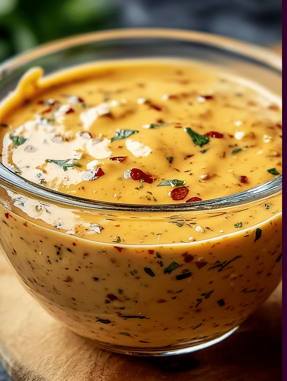 Fiery Sweet Honey Ranch Sauce