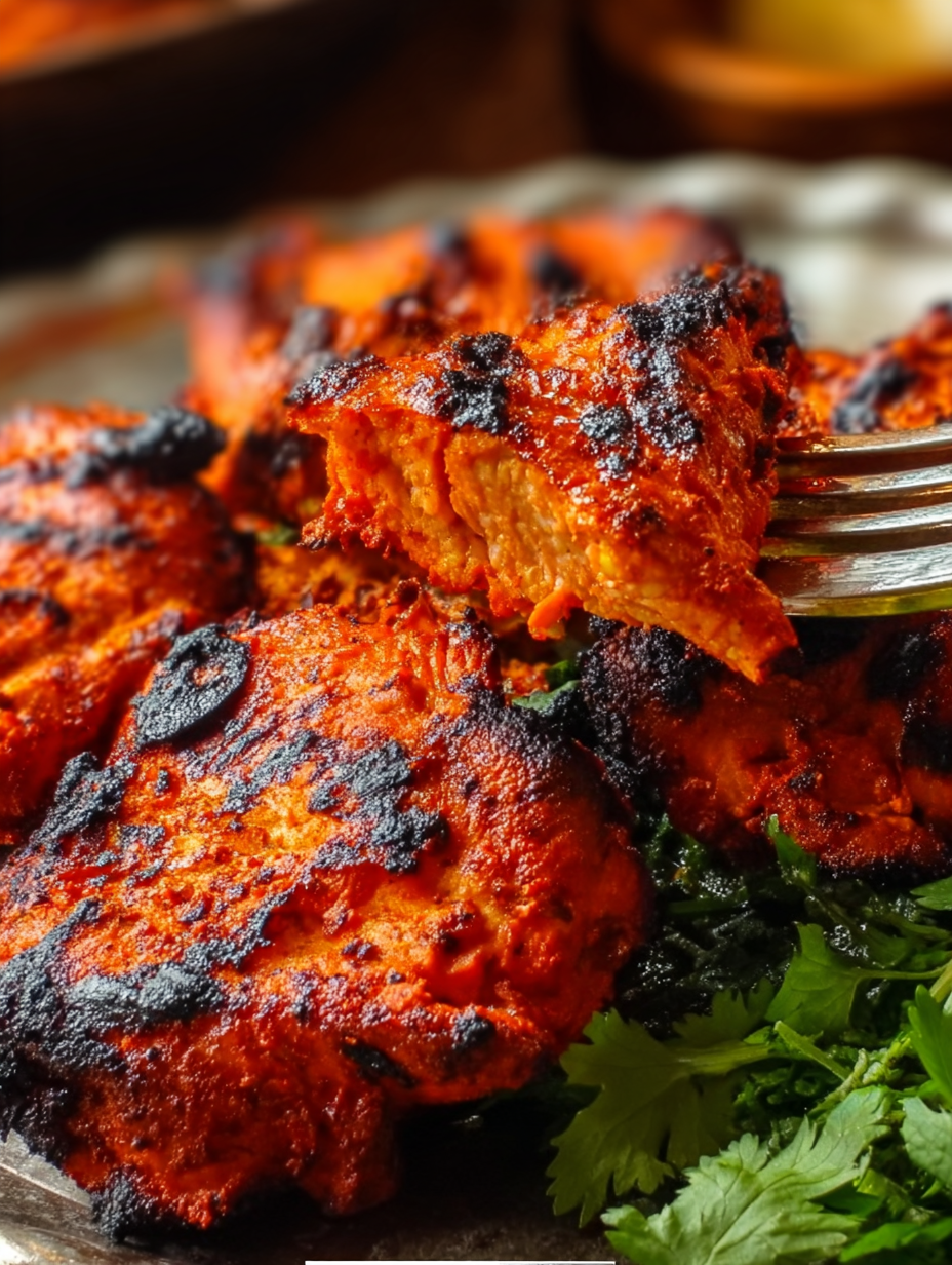 Fiery Tandoori-Style Roasted Chicken