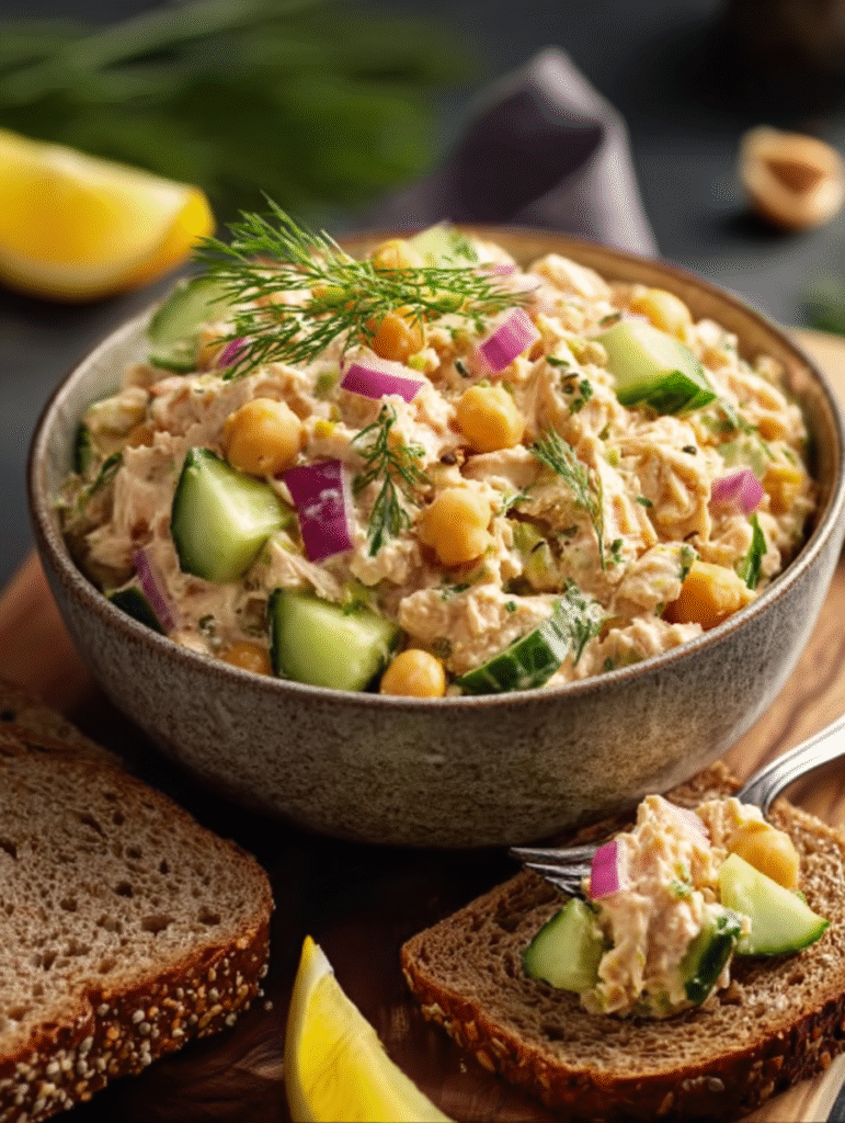 Flavorful Chickpea “Tuna” Salad