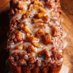 Glazed Amish Apple Fritter Bread