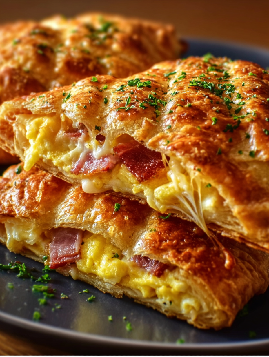 Golden Savory Breakfast Pop-Tart Pockets