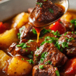 Hearty Old-Fashioned Beef Stew (Rich & Tender Classic)