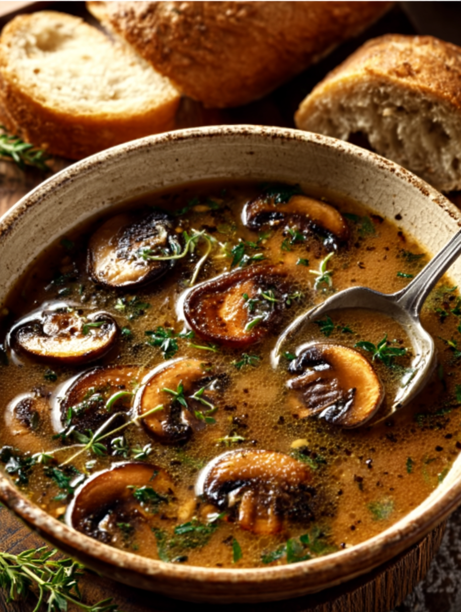 Irresistible Hungarian Mushroom Soup