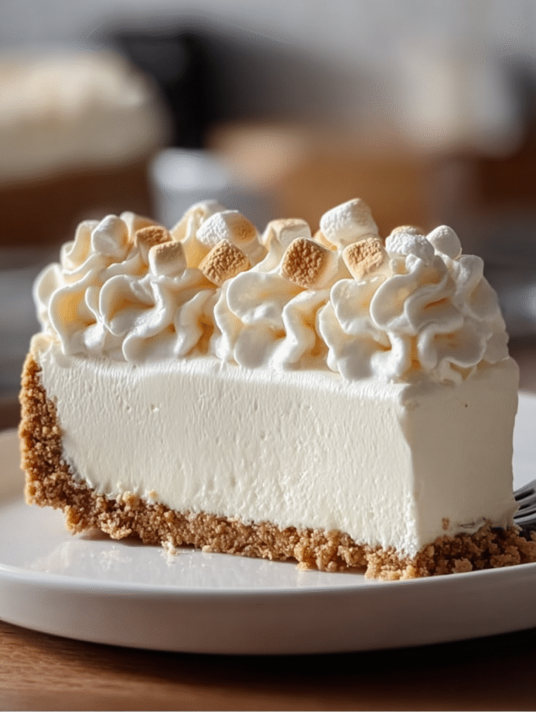 Marshmallow Whip Cheesecake Heaven