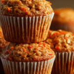One-Bowl Carrot Oatmeal Morning Muffins