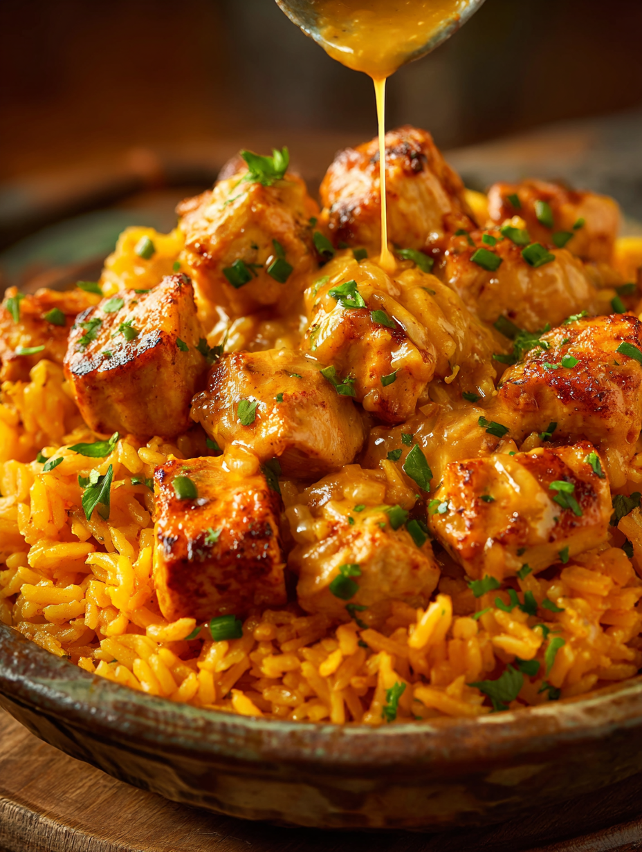 Portuguese Spicy Chicken & Saffron Rice (Bold One-Pan Comfort)