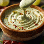 Smoky Creamy Poblano Lime Sauce
