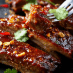Thai-Style Sweet Chili Sticky Ribs