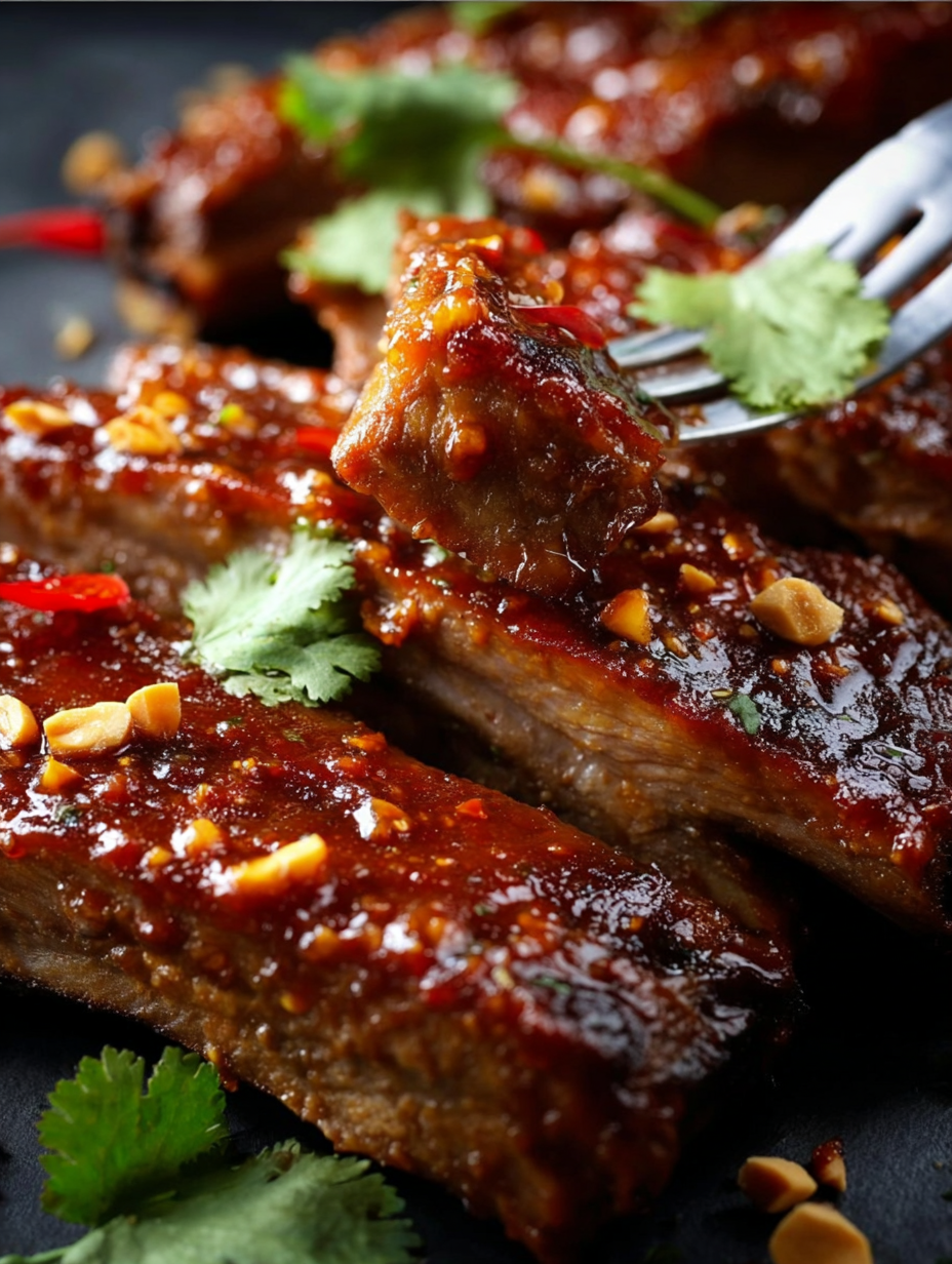 Thai-Style Sweet Chili Sticky Ribs