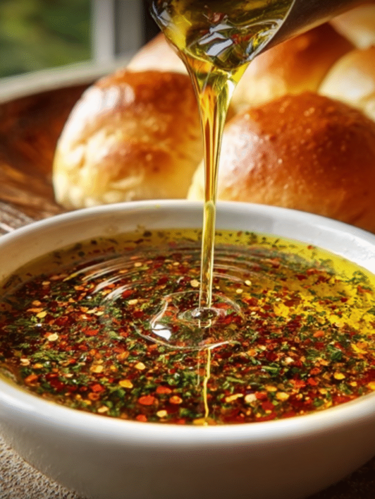 Zesty Italian Herb Bread Dipping Oil (Carrabba’s Inspired)
