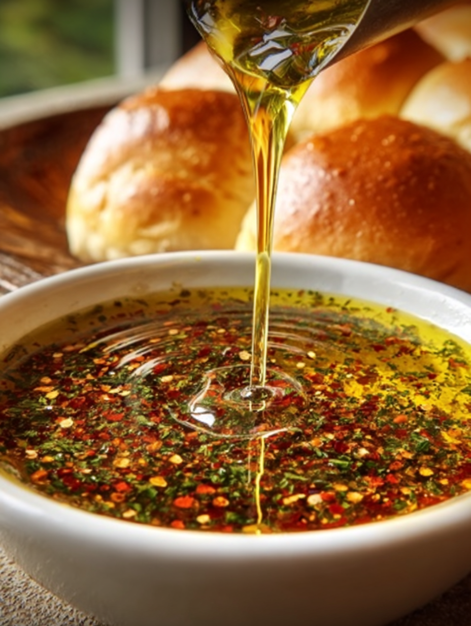 Zesty Italian Herb Bread Dipping Oil (Carrabba’s Inspired)