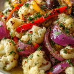 Zesty Mediterranean Marinated Cauliflower Salad