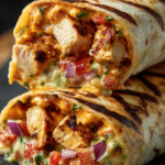 Smoky Chipotle Ranch Grilled Chicken Burrito