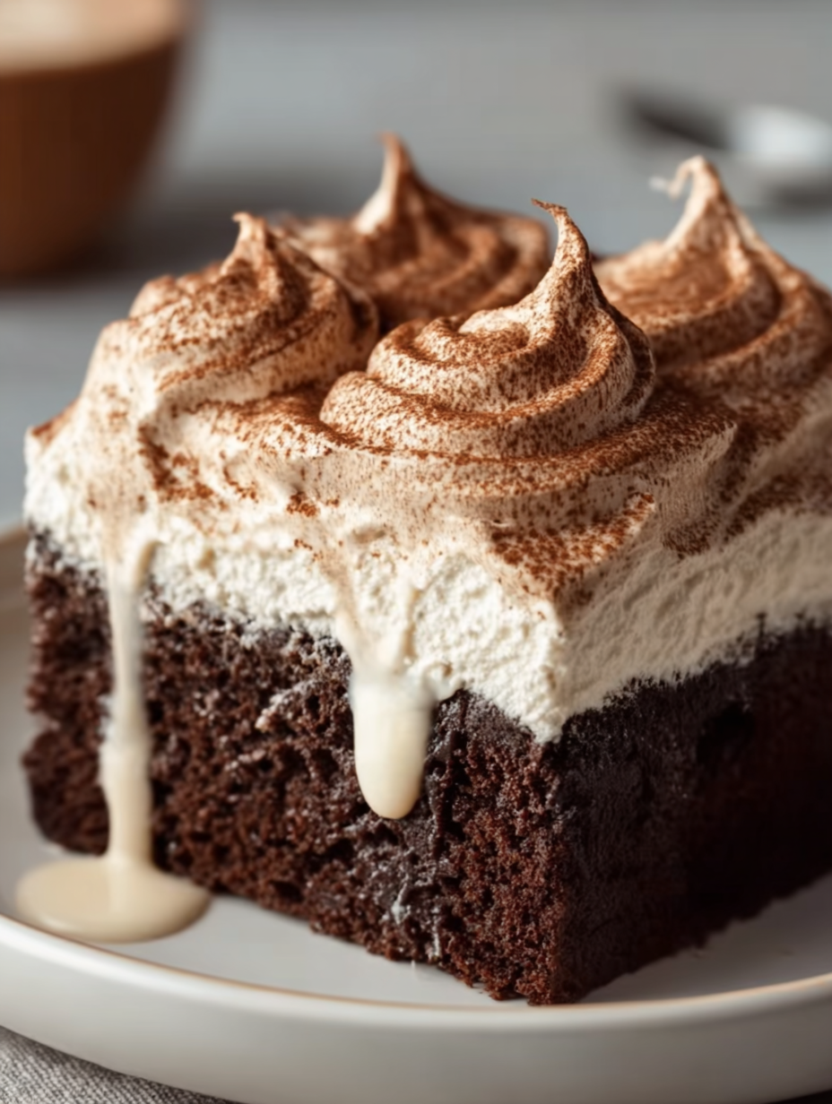 Spiced Mexican Chocolate Tres Leches Milk Cake